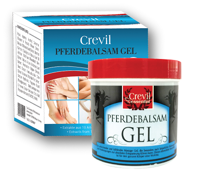 Crevil Pferdebalsam Gel – Gel massage trị liệu giảm đau, giảm nhức mỏi